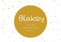 Blakey Font - Featured Image