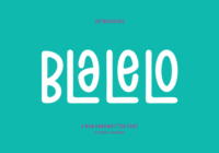 Blalelo Font - Featured Image