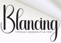 Blancing Font - Featured Image