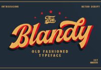 Blandy Font - Featured Image
