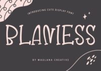Blaniess Font - Featured Image