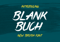 Blank Buch Font - Featured Image