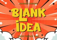 Blank Idea Font - Featured Image