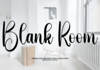 Blank Room Font - Featured Image