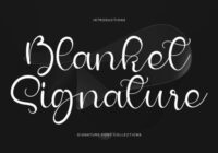 Blanket Signature Font - Featured Image