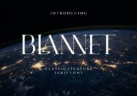 Blannet Font - Featured Image