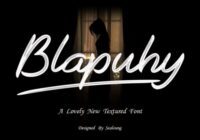 Blapuhy Font - Featured Image