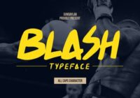 Blash Typeface Font - Featured Image