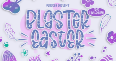 Blaster Easter Font - Featured Image