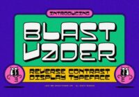 Blastvader Font - Featured Image