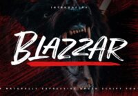 Blazzar Font - Featured Image