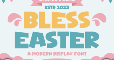 Bless Easter Font - Featured Image