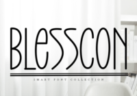 Blesscon Font - Featured Image