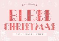 Blessed Christmas Font - Featured Image