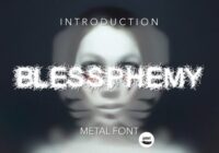 Blessphemy Font - Featured Image