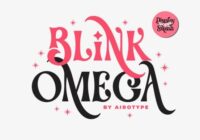 Blink Omega Font - Featured Image