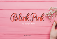Blink Pink Font - Featured Image