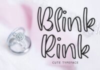 Blink Rink Font - Featured Image