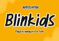 Blinkids Font - Featured Image