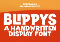 Blippys Font - Featured Image