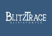 Blitztrace Font - Featured Image