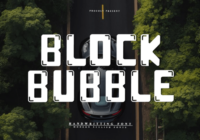 Block Bubble Font - Featured Image