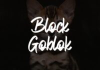 Block Goblok Font - Featured Image