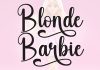 Blonde Barbie Font - Featured Image