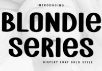 Blondie Series Font - Featured Image