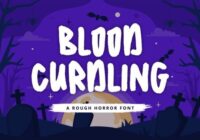 Blood Curdling Font Font - Featured Image