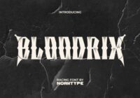 Bloodrix Font - Featured Image