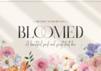 Bloomed Duo Font - Featured Image