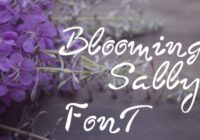 Blooming Sally Font - Featured Image
