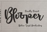 Blooper Font - Featured Image