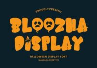 Bloozha Display Font - Featured Image