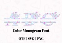 Blossom Monogram Blue Font - Featured Image