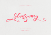 Blossomy Font - Featured Image