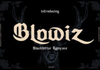 Blowiz Font - Featured Image