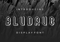 Bludrug Font - Featured Image