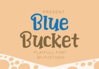 Blue Bucket Font - Featured Image