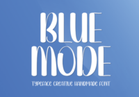 Blue Mode Font - Featured Image