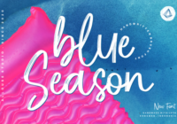 Blue Season Font - Featured Image