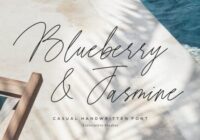 Blueberry and Jasmine Font - Featured Image