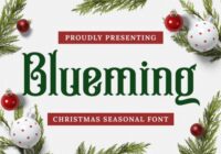 Blueming Font - Featured Image