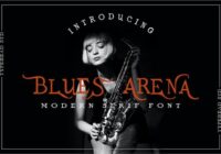 Blues Arena Font - Featured Image