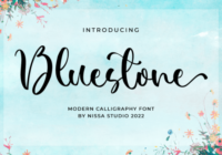 Bluestone Font - Featured Image