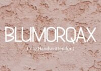 Blumoraxs Font - Featured Image