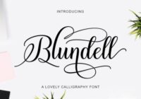 Blundell Font - Featured Image