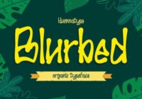 Blurbed Font - Featured Image