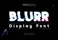 Blurr Font - Featured Image